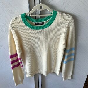 Colorful nylon sweater